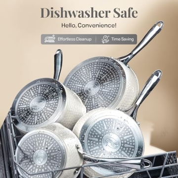 GOTHAM STEEL Hammered 10 Inch Non Stick Frying Pan