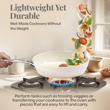 GOTHAM STEEL Hammered 10 Inch Non Stick Frying Pan