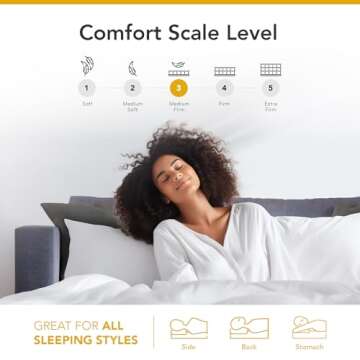 DynastyMattress Full Size Cool Gel Memory Foam Sofa Bed