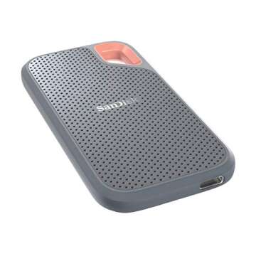 SanDisk Extreme 1TB Portable Solid State Drive - High-Speed & Compact Storage