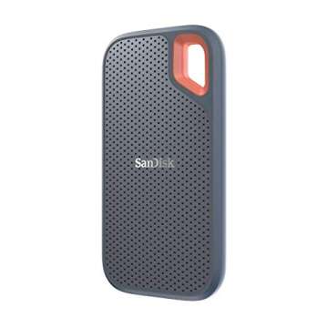 SanDisk Extreme 1TB Portable Solid State Drive - Fast & Compact