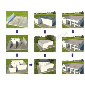 Weatherproof Tiny Expandable House with 2 Bedrooms and Kitchen