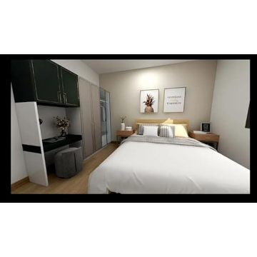 Weatherproof Tiny Expandable House with 2 Bedrooms and Kitchen