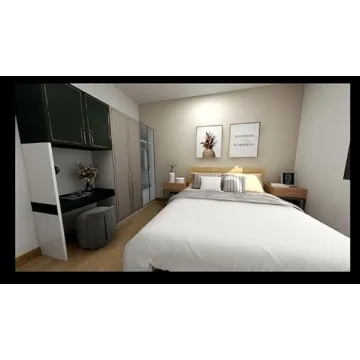 Weatherproof Tiny Expandable House with 2 Bedrooms and Kitchen