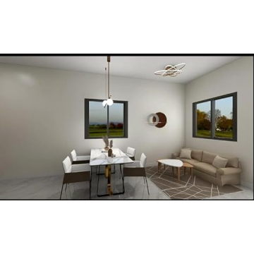 Weatherproof Tiny Expandable House with 2 Bedrooms and Kitchen