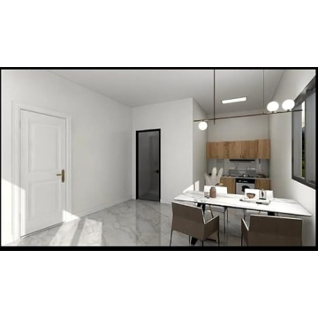 Weatherproof Tiny Expandable House with 2 Bedrooms and Kitchen