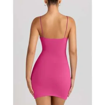 LILLUSORY Women's Mini Sexy Bodycon Dress 2025 Summer Party Club Dresses Beach Vacation