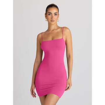 LILLUSORY Women's Mini Sexy Bodycon Dress for Summer 2025