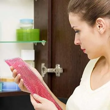 Ninja Mama Perineal Ice Packs for Postpartum Soothing Relief for Postpartum Hemorrhoid Pain Childbirth Recovery Care - Labor and Delivery Essentials - Reusable - Hot or Cold - Pack of 2