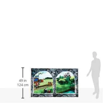 Castle Window Insta-View - Enchanting Party Accessory for Princess Themes