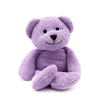 Thermal-Aid Zoo Animals - Tumble The Lavender Bear - Heatable Therapeutic Stuffed Animals for Kids -...