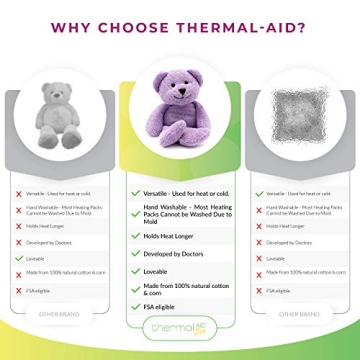 Thermal-Aid Tumble Bear - Plush Heating and Cooling Companion