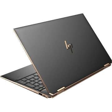 HP Spectre X360 15.6 Inch 4K UHD Touch-Screen 512GB SSD + 32GB Optane 1.8GHz i7 2-in-1 Laptop (16GB ...