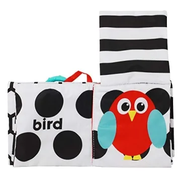 Bilingual Sensory Peek-a-Boo Book for Babies On-The-Go