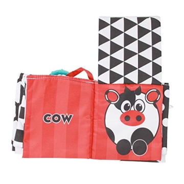 Bilingual Sensory Peek-a-Boo Book for Babies On-The-Go