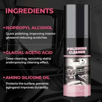 2025 Car Interior Cleaner - Effective Polish for All Surfaces