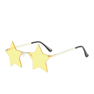 ENTHYI Star-Shaped Sunglasses: UV400 Protection & Unique Style