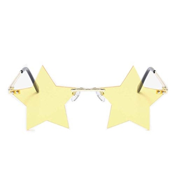 ENTHYI Star Sunglasses UV400 Protection Unique Style