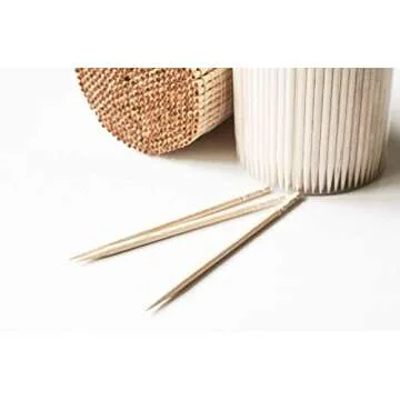 Buy Makerstep Wooden Toothpicks 1000 Pack for Every Occasion