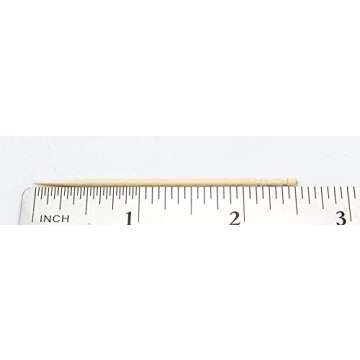 Makerstep 1000 Wooden Toothpicks Ornate Handle in Toothpicks Holder Container 2 Packs of 500, Good for Party, Cleaning Teeth, Appetizer.
