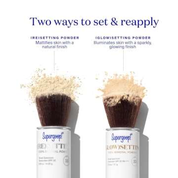 Supergoop! Glow Powder SPF 35 - Mineral Makeup Setting Powder