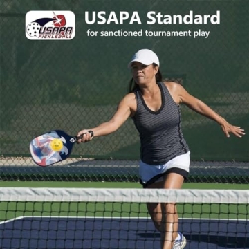 Niupipo Pickleball Paddles Set of 2 - Lightweight & Durable