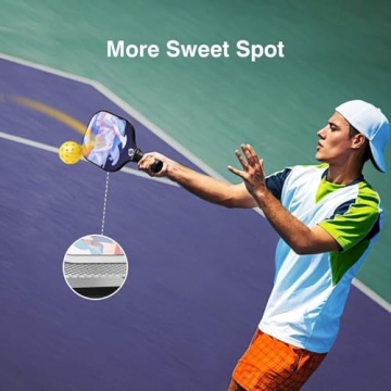 Niupipo Pickleball Paddles Set of 2 - Lightweight & Durable