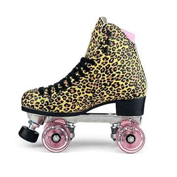 Moxi Ivy Jungle Roller Skate - Fashionable Womens Roller Skates | Leopard | Size 5