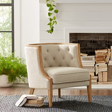 Stone & Beam Laurel Rounded Accent Chair - Stylish Comfort