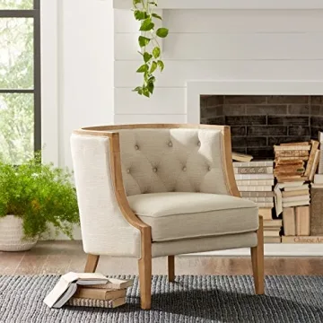 Stone & Beam Laurel Rounded Accent Chair - Stylish Comfort
