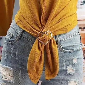 Elegant Pearl Scarf Ring Clips for Stylish Women Accessories