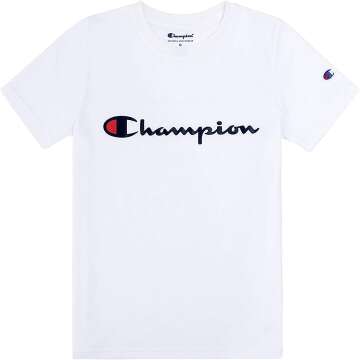 Shop Champion Boys Heritage Cotton Logo Tee - FREE Shipping!