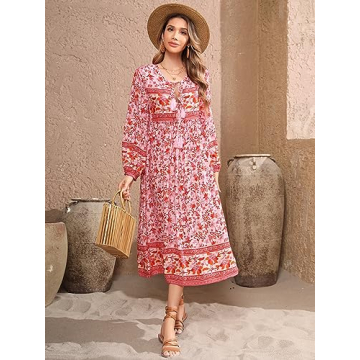 Shop R.Vivimos Bohemian Midi Dress for Every Occasion