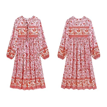 Shop R.Vivimos Bohemian Midi Dress for Every Occasion