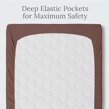 Organic Cotton Crib Sheets for Boys & Girls - Soft & Safe