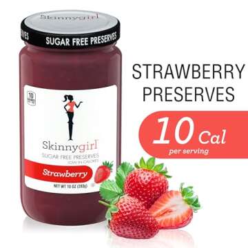 Skinnygirl Sugar Free Kosher Strawberry Preserves - 10 Ounce
