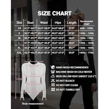 MANGOPOP Deep V Neck Long Sleeve Bodysuits for Women Sexy Going Out Tops Body Suits