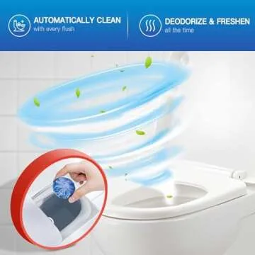 Vacplus Toilet Bowl Cleaner Tablets: Long-lasting Clean