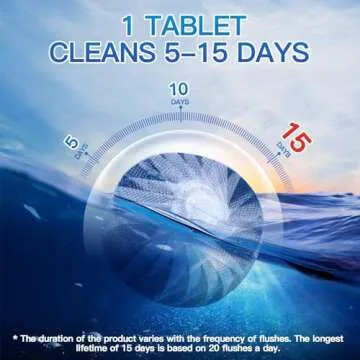 Vacplus Toilet Bowl Cleaner Tablets: Long-lasting Clean