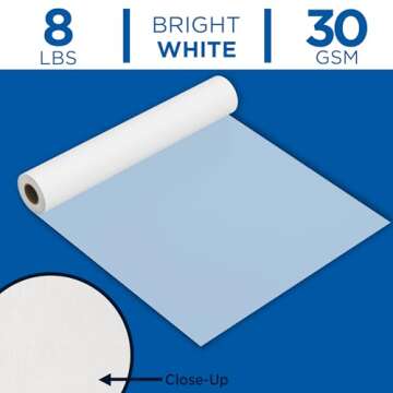 ALVIN Lightweight Tracing Paper Roll for Sketching 18 Inches