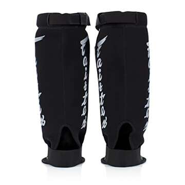 Fairtex SP6 Muay Thai Shin Guards for Men, Women, Kids - Neoprene, Lightweight & Durable