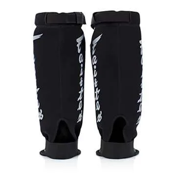 Fairtex SP6 Muay Thai Shin Guards for Men, Women, Kids - Neoprene, Lightweight & Durable