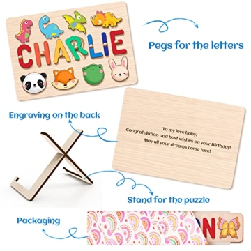 Personalized Name Puzzle for Kids - Unique Learning Gift