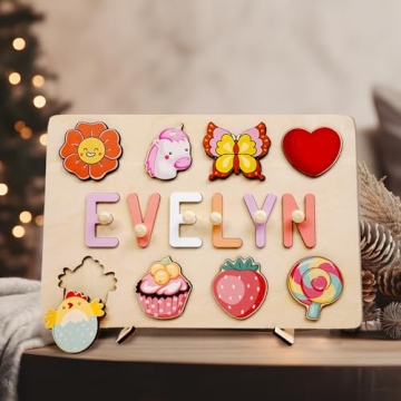 Personalized Name Puzzle for Kids - Unique Learning Gift