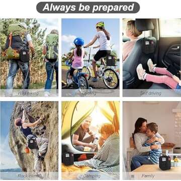 LONER OUTDOORS Original Survival Kit, 250 Pcs Survival Gear First Aid Kit with Molle System Compatible Bag and Emergency Tent - Ideal for Earthquake, Outdoor Adventure, Hiking, Hunting, Medium size