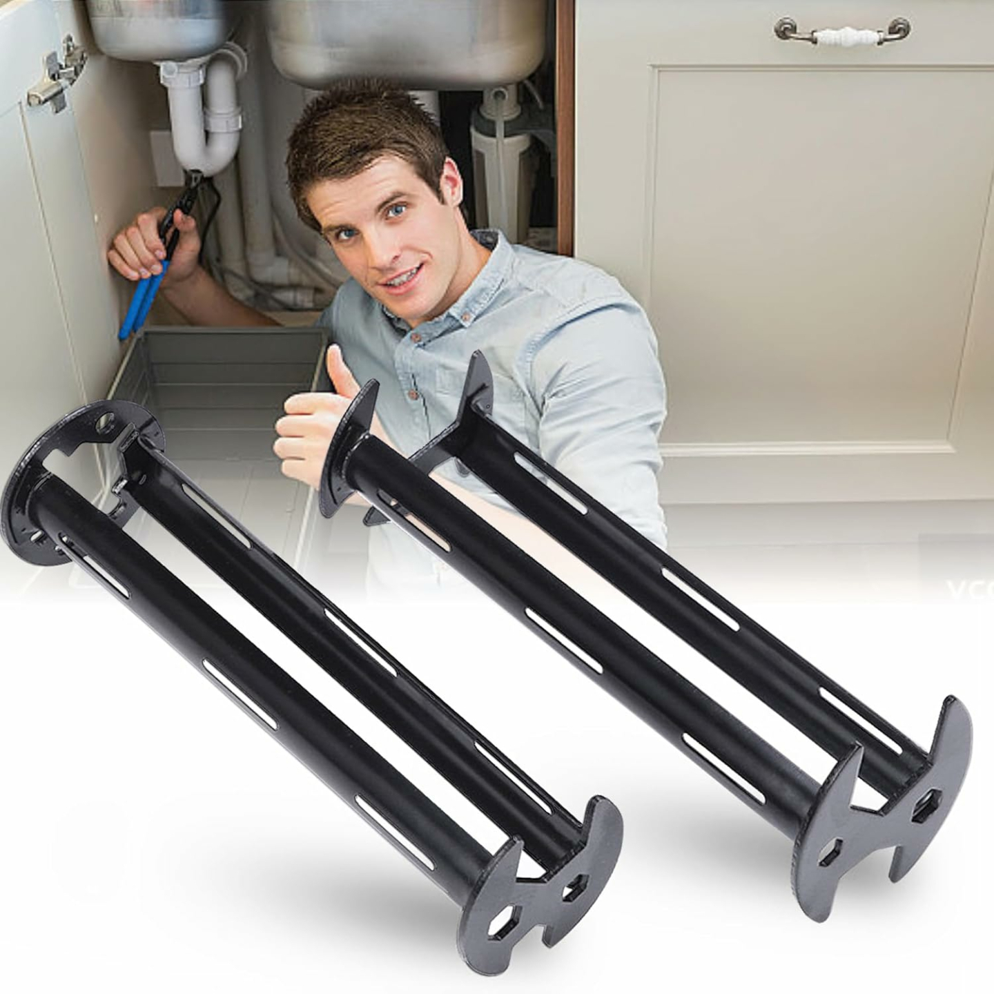 Basin Wrench Set - 2024 Upgrade 7 Sizes for Plumbing