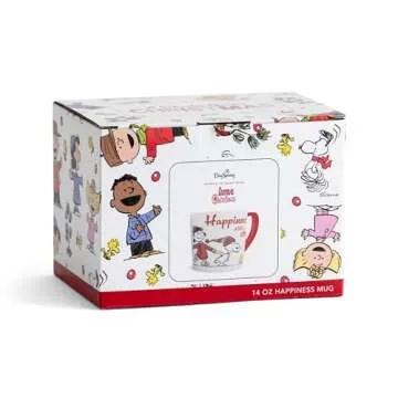 Peanuts Happiness And Cheer Ceramic Mug For Coffee Lovers