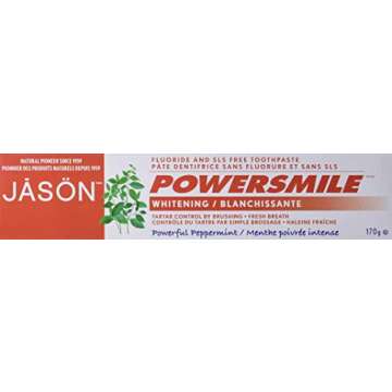 JASON Powersmile Whitening Toothpaste - Natural & Fluoride-Free