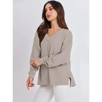 ANRABESS Oversized Long Sleeve Sweatshirt for Women