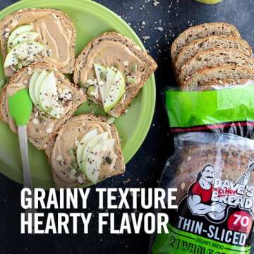 Dave's Killer Bread 21 Whole Grains & Seeds Thin-Sliced, Whole Grain Organic Bread, 20.5 oz Loaf